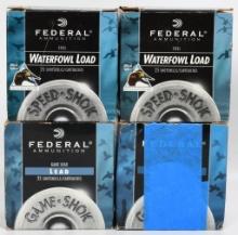 98 Rds Of Federal 20 Ga Waterfowl Load Shotshells