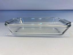 Anchor Glass Casserole Dish 8 x 11 Inches / Anchor Glass Casserole Dish 6 x 9 Inch