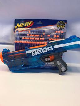 Mega Toy Nerf Gun /Darts and Magnetic Baseball Sticker