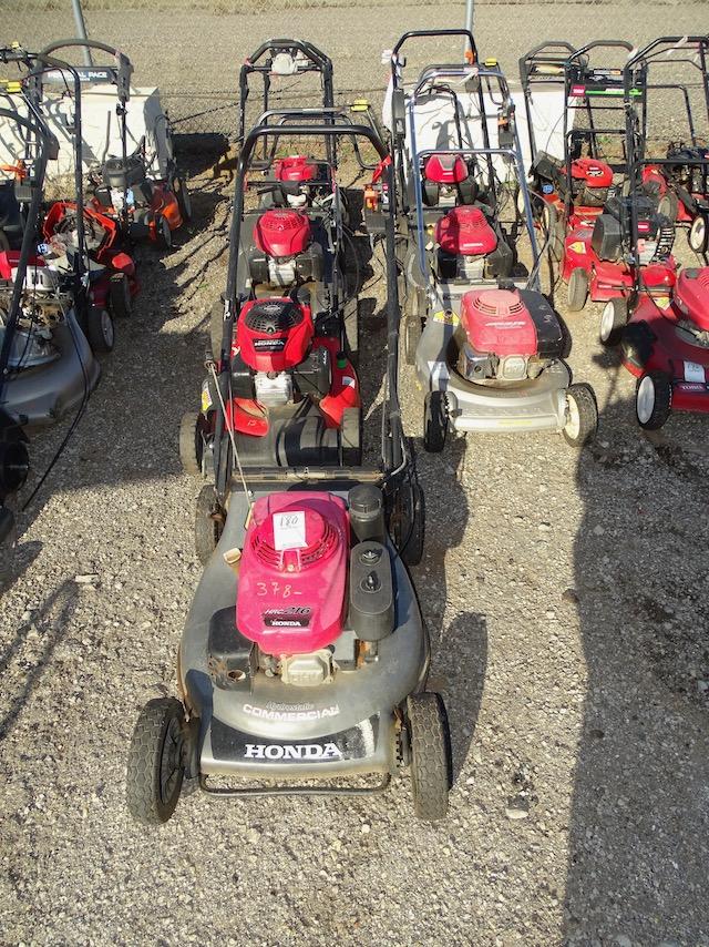 HONDA LAWN MOWERS FOR PARTS (X3)