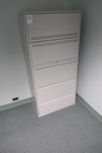 5-DRAWER LATERAL FILE CABINET