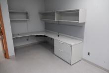 OFFICE DESK W/STORAGE