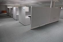 OFFICE CUBICLES (10 DESK) X1