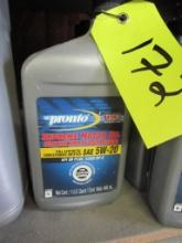 Pronto Supreme Motor Oil, 5W-20, 4 qts.