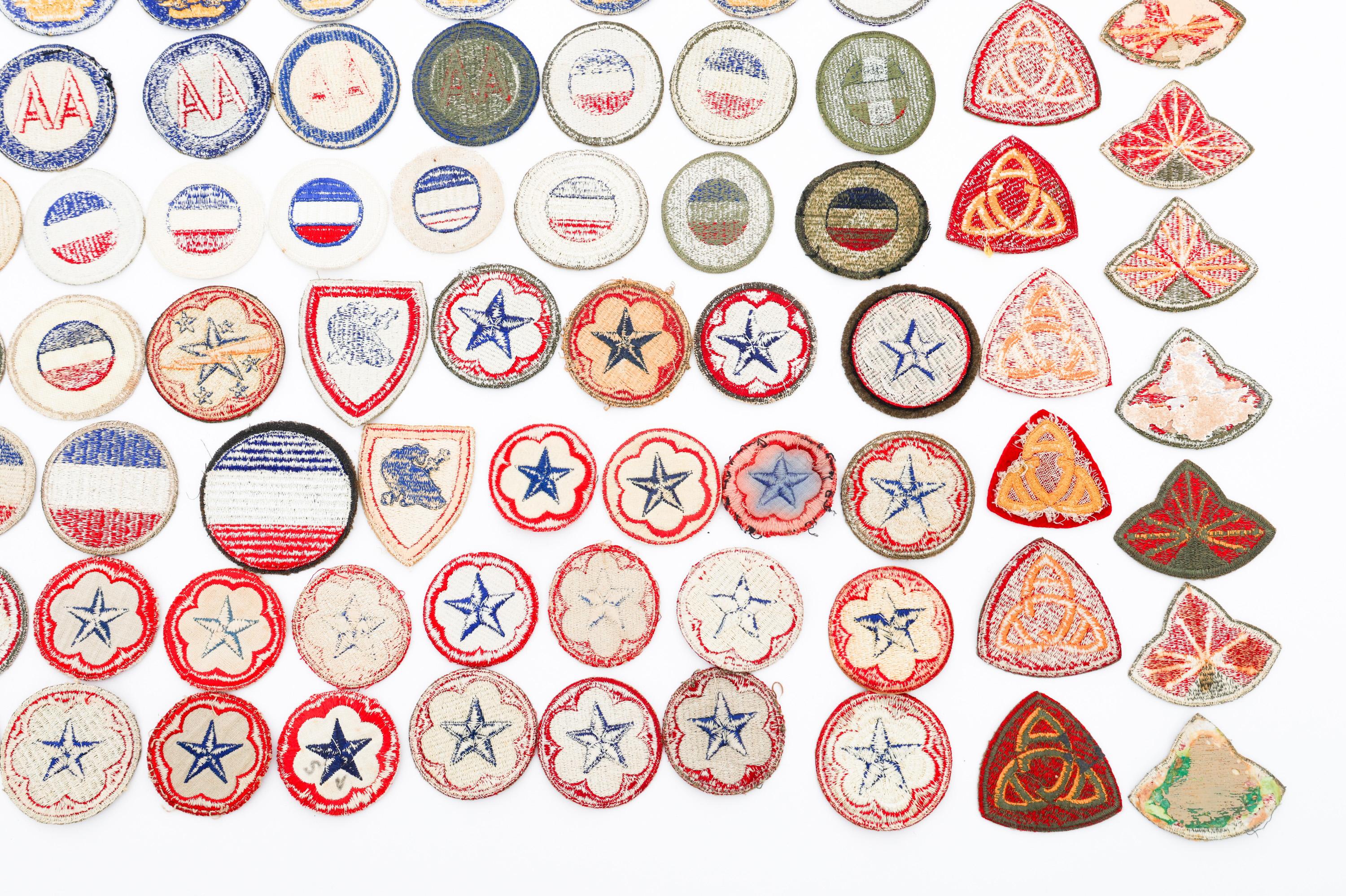 WWII - COLD WAR US ARMY COMMAND & SCHOOL PATCHES