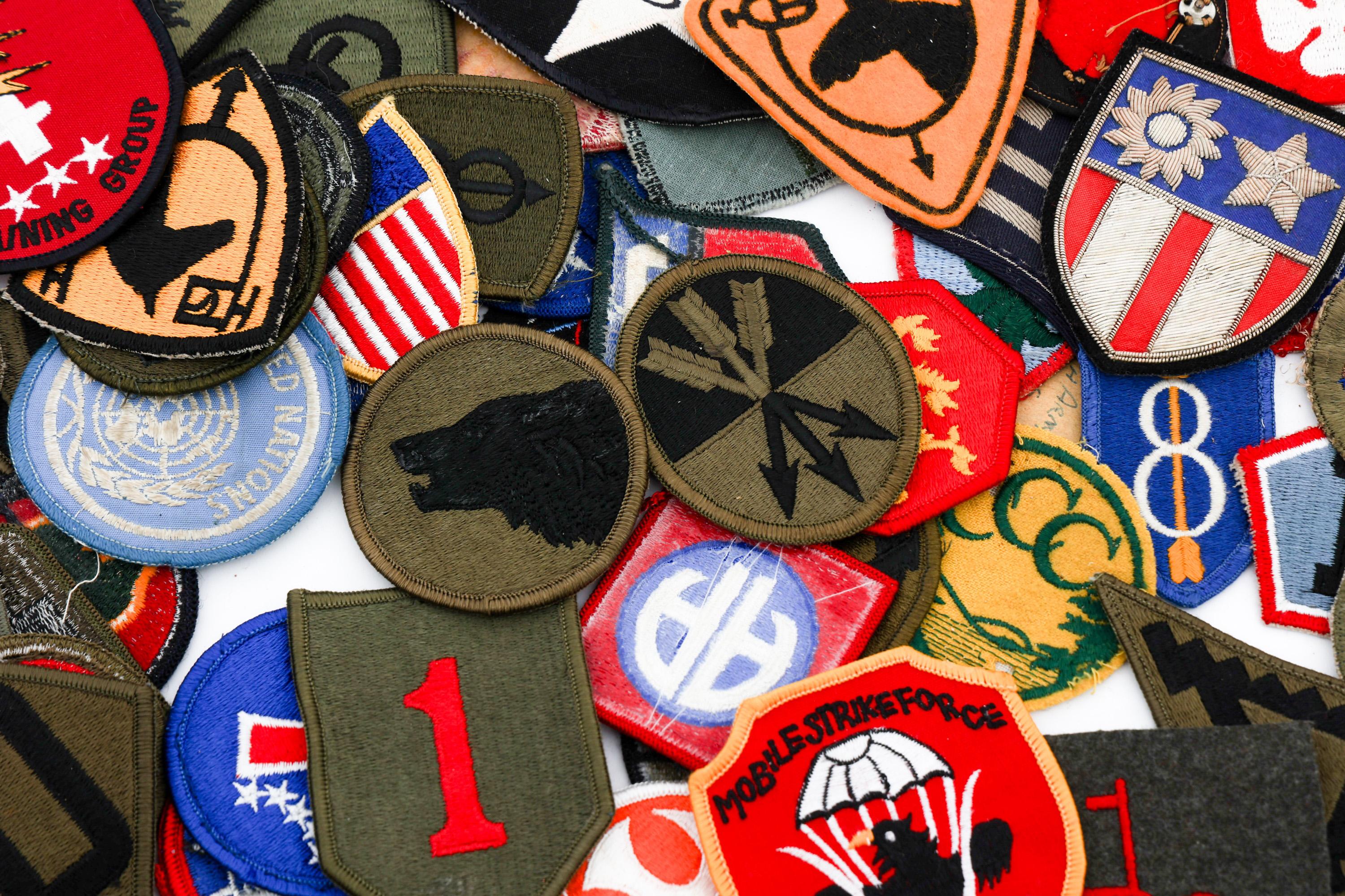 VIETNAM WAR - CURRENT US ARMED FORCES PATCHES