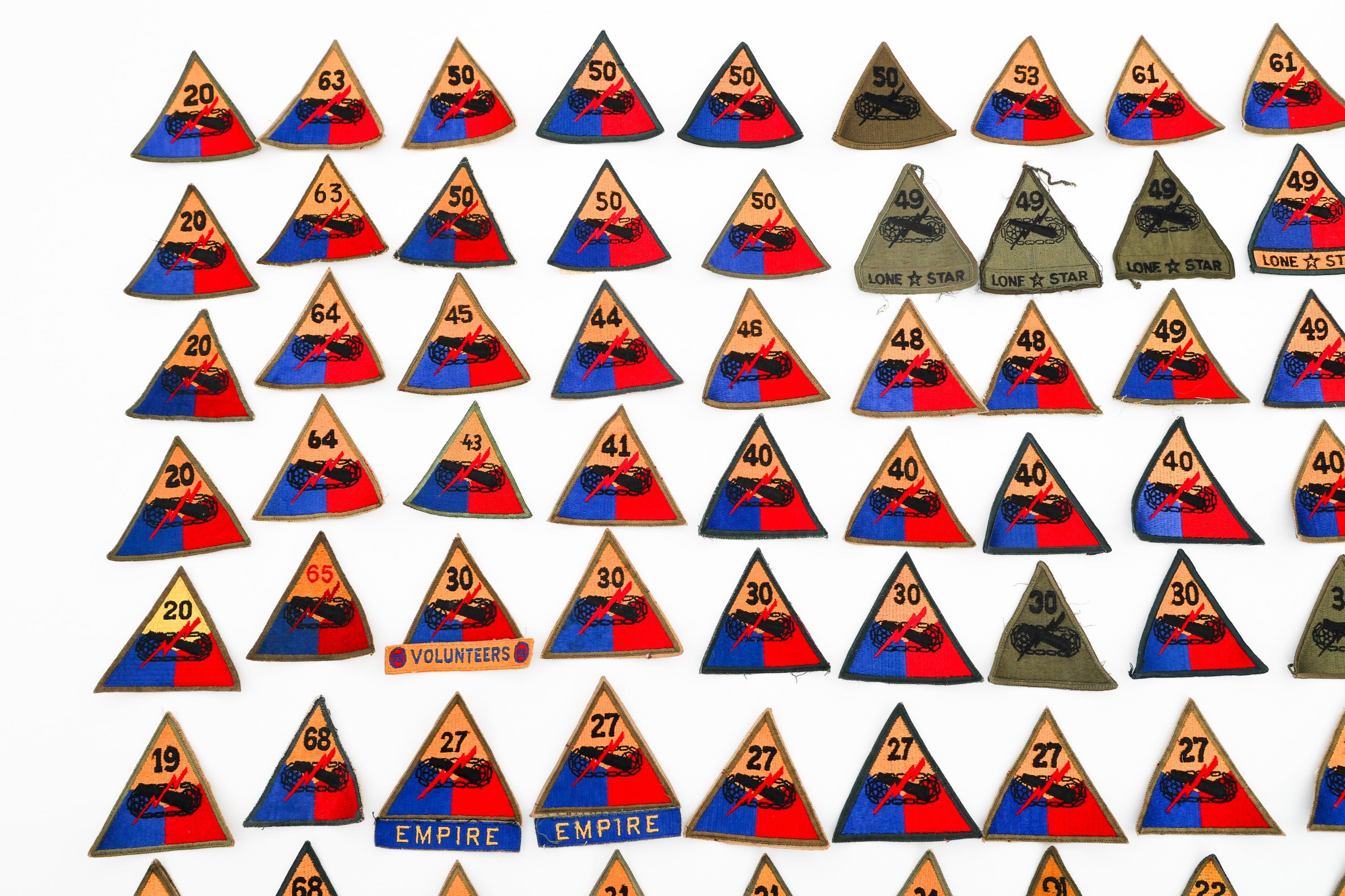 POST WWII - CURRENT US ARMY TANK BATALLION PATCHES