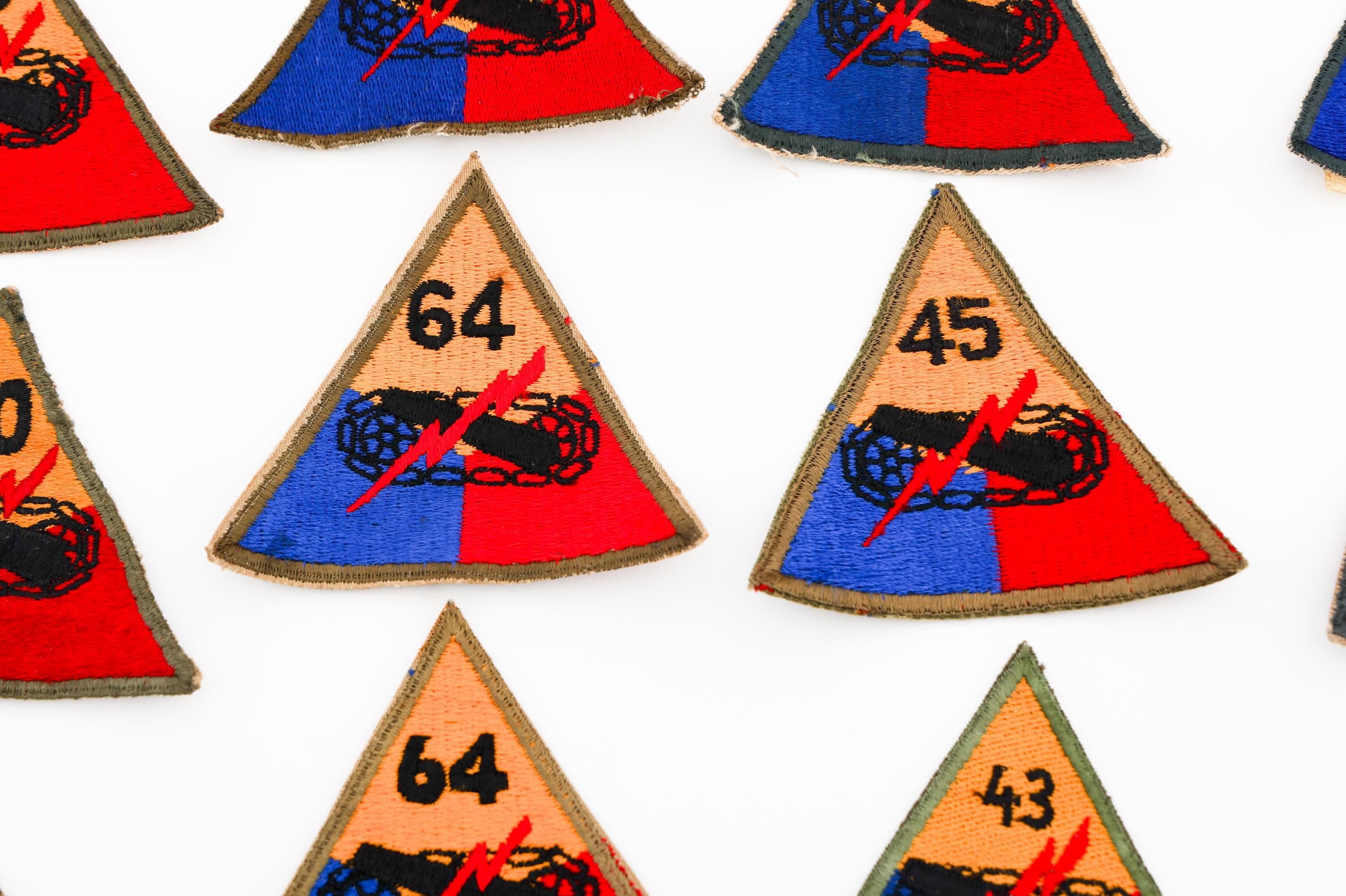 POST WWII - CURRENT US ARMY TANK BATALLION PATCHES