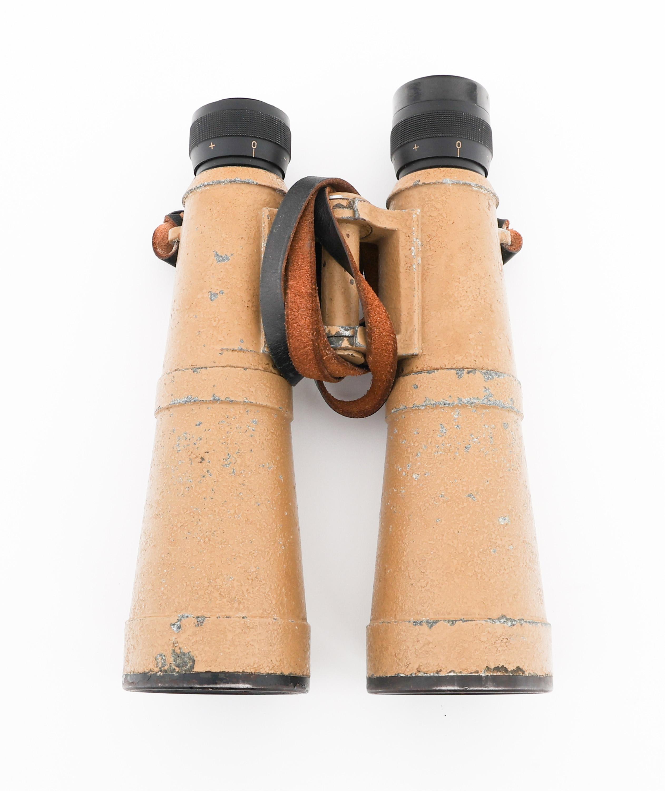 WWII GERMAN DIALYT 10 x 50 & ddx 6 x 30 BINOCULARS