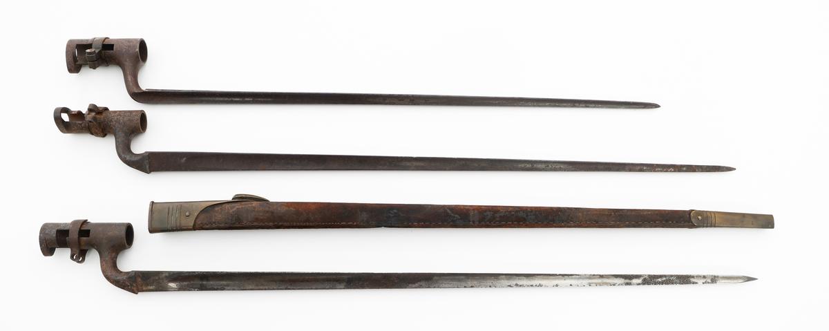 LATE 19th C. BRITISH SOCKET BAYONETS