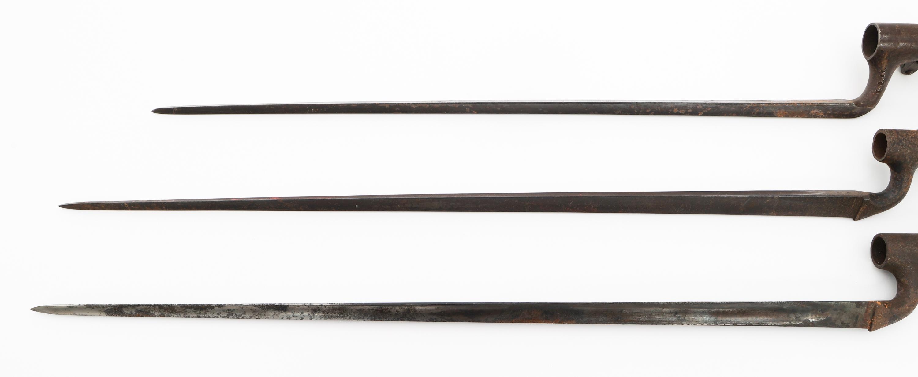 LATE 19th C. BRITISH SOCKET BAYONETS