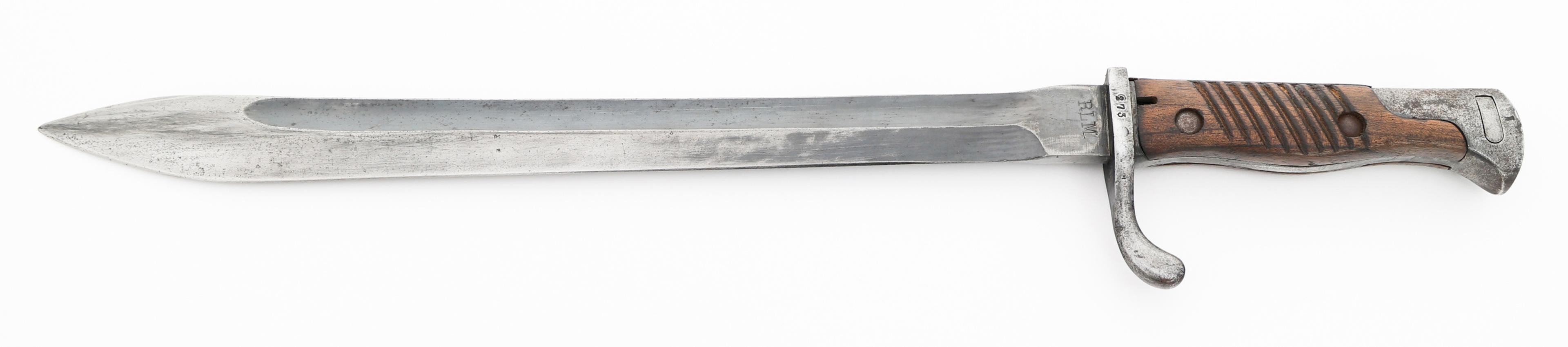 WEIMAR REPUBLIC RLM M1898/05 BUTCHER BAYONET