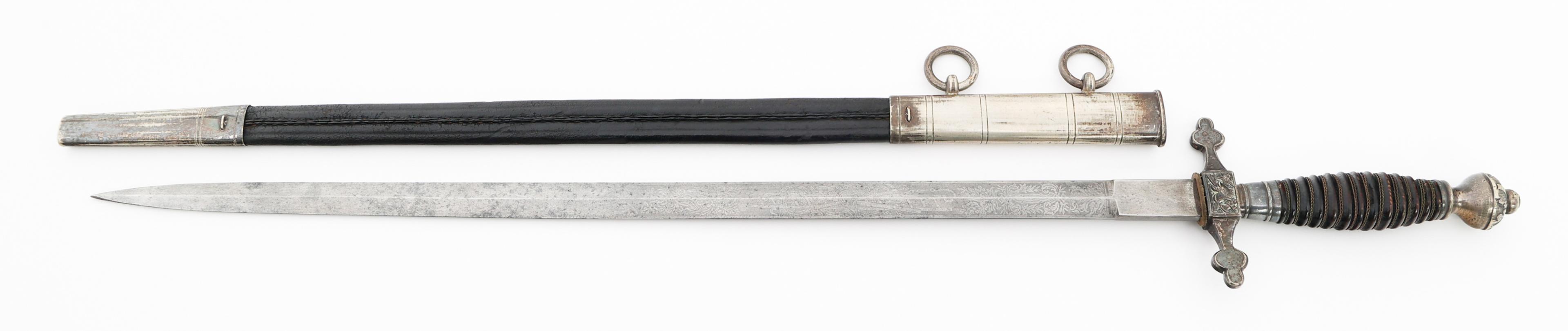 WWI IMPERIAL GERMAN FIRE OFFICIAL'S DRESS DAGGER