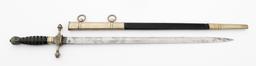 WWI IMPERIAL GERMAN FIRE OFFICIAL'S DRESS DAGGER