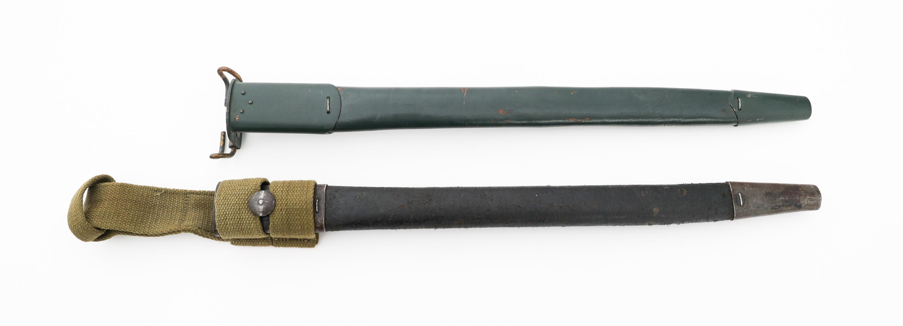 WWI BRITISH PATTERN 1907 & US ARMY M1917 BAYONETS