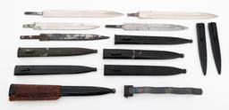 WWI - WWII GERMAN BAYONET BLADES & SCABBARDS