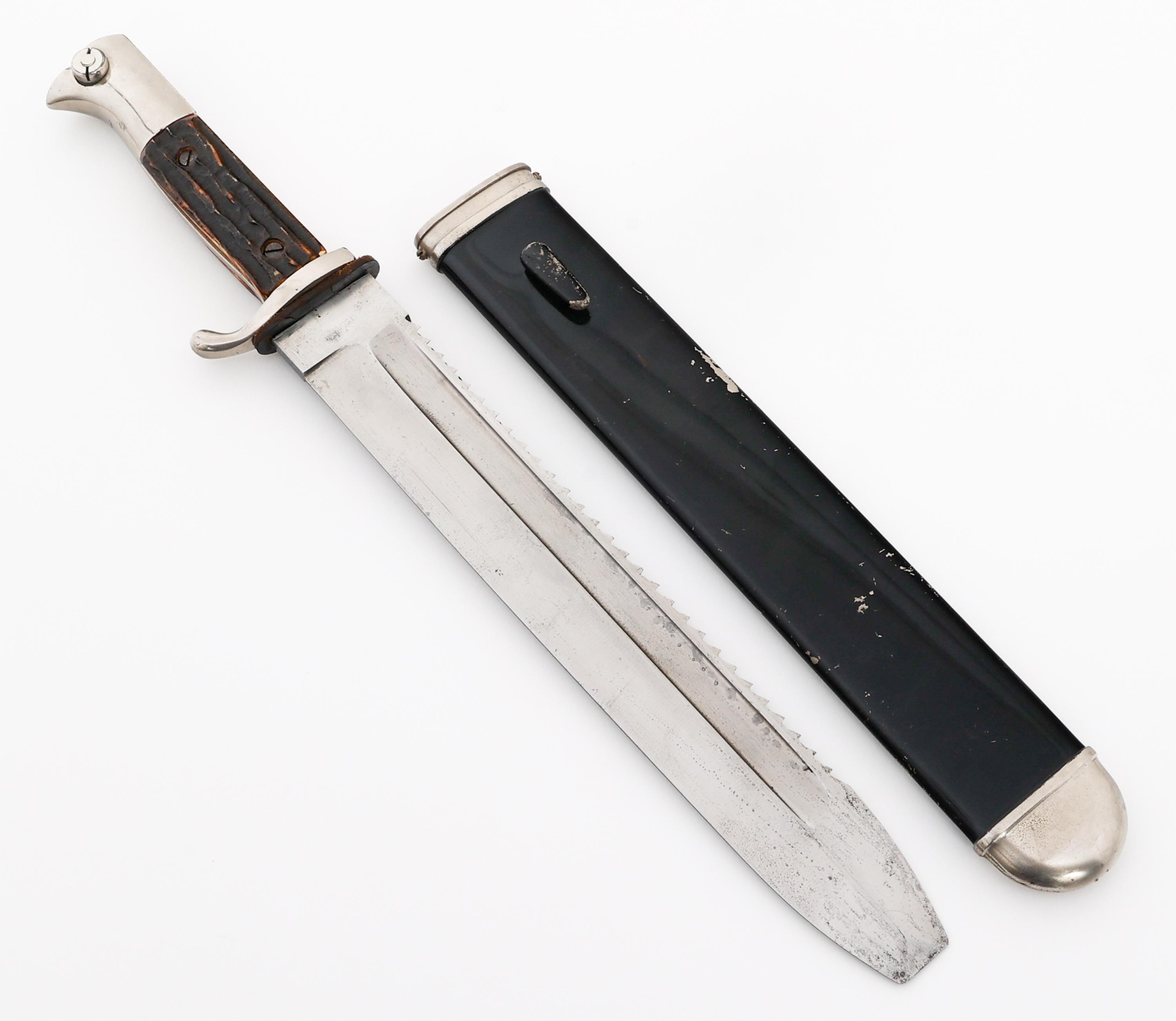 WWII GERMAN RED CROSS BAYONET