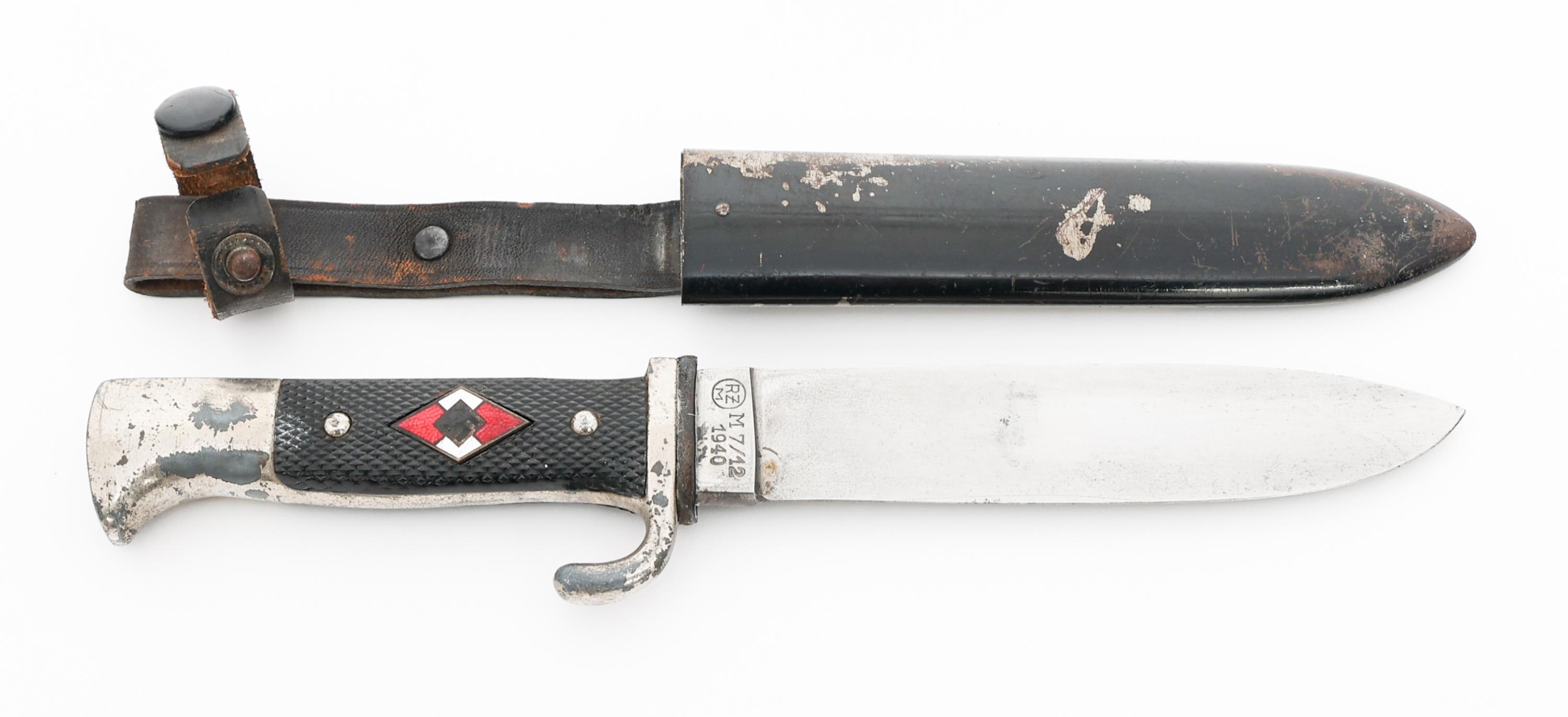 WWII GERMAN HITLER YOUTH KNIFE by ED WUSTHOF