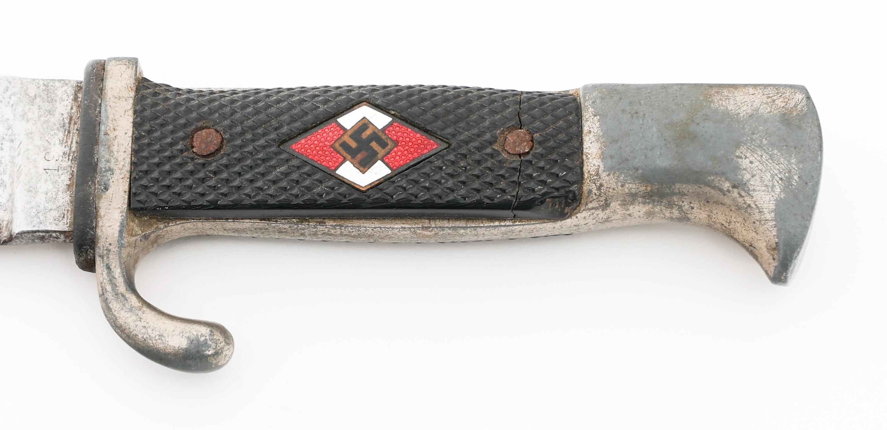 WWII GERMAN HITLER YOUTH KNIFE RZM M7/72