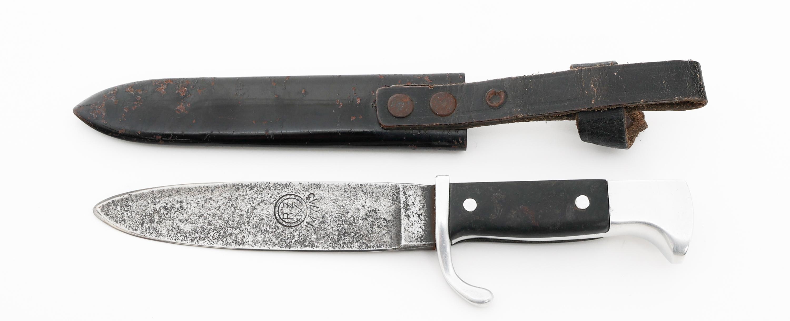 WWII GERMAN JUNGVOLK KNIFE - MOTTO RZM M7/13