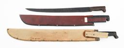 WWII ERA LEGITIMUS USN MKI & INCOLMA MACHETES