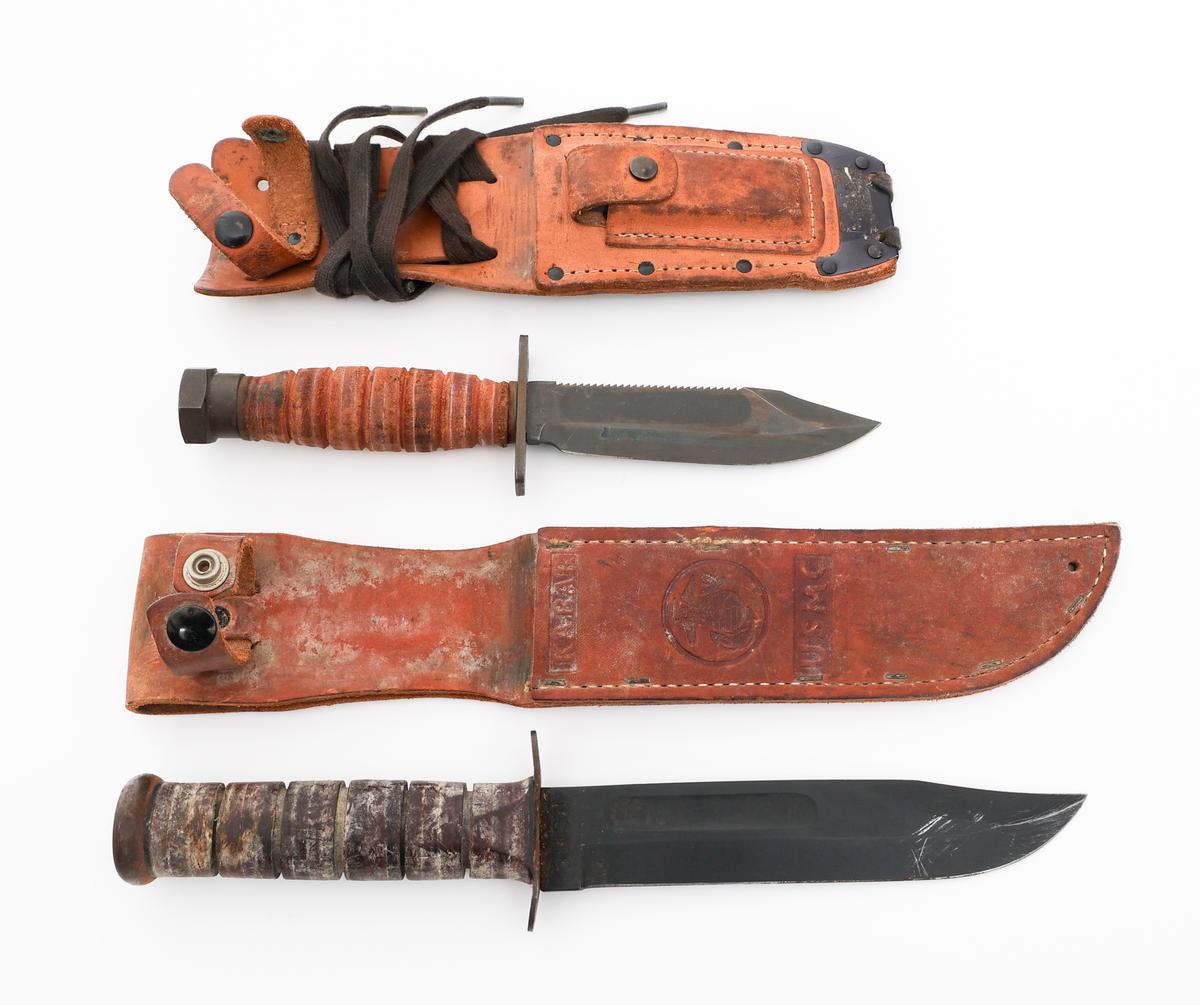 COLD WAR US Mk2 & JET PILOT SURVIVAL KNIVES