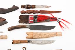 SOUTHEAST ASIAN DAGGERS, KNIVES & TALIBONS