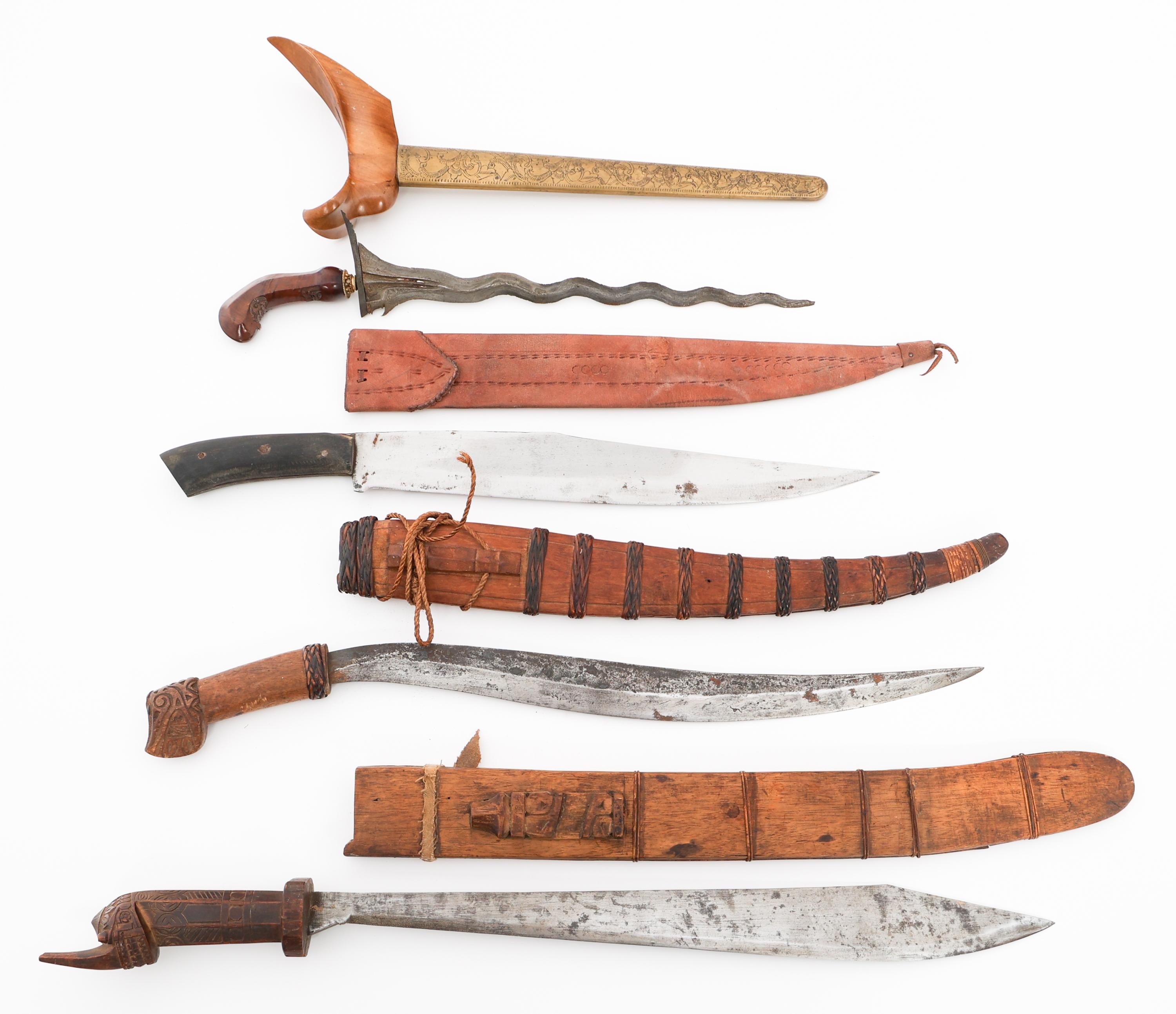 SOUTHEAST ASIAN ITAK, KRIS & TALIBON KNIVES