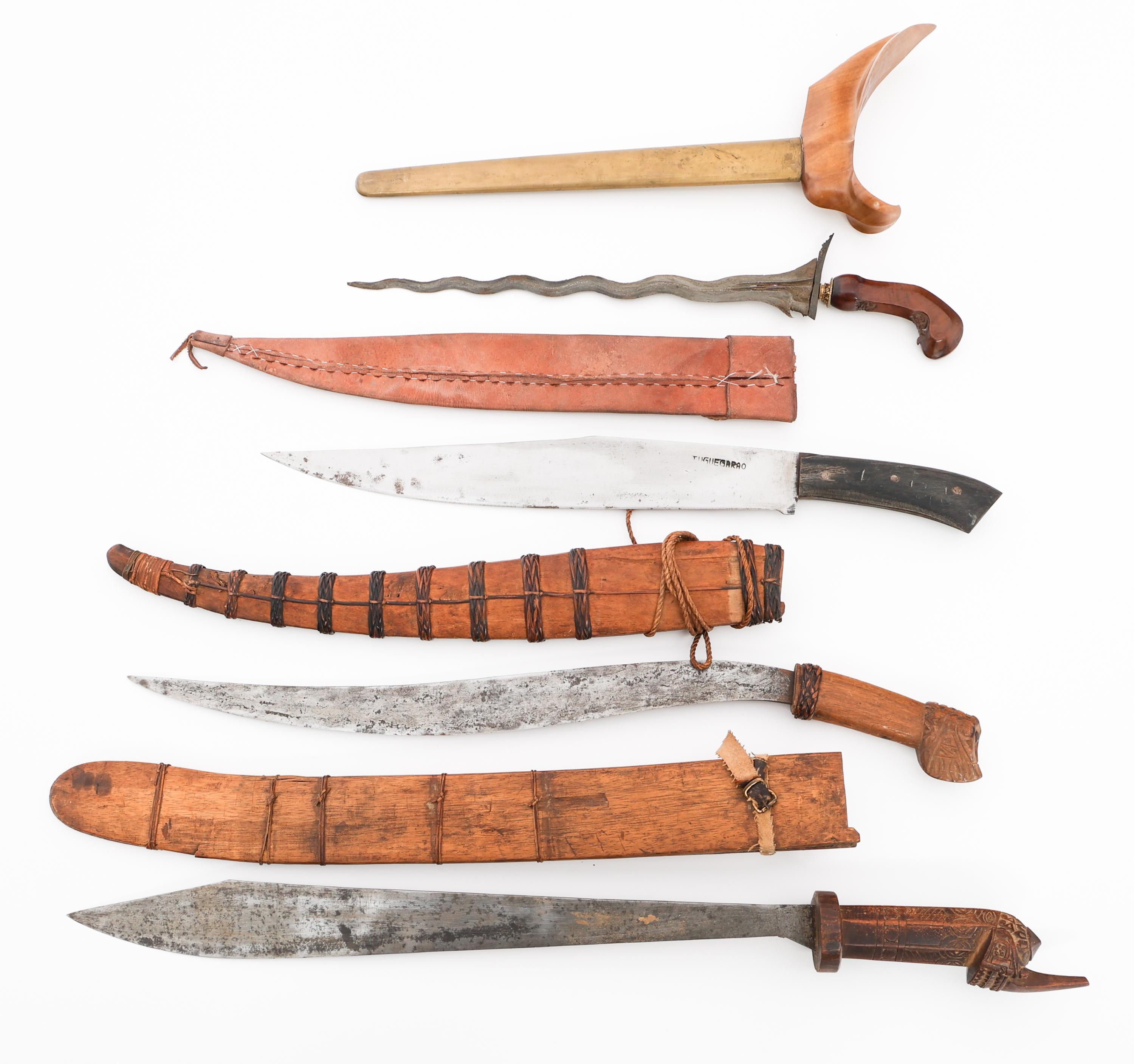 SOUTHEAST ASIAN ITAK, KRIS & TALIBON KNIVES