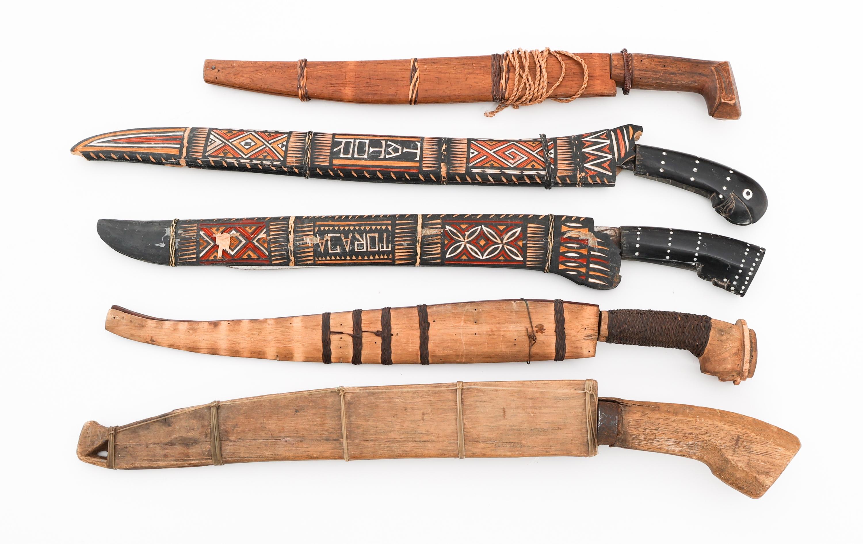 SOUTHEAST ASIAN TALIBON & GOLOK KNIVES