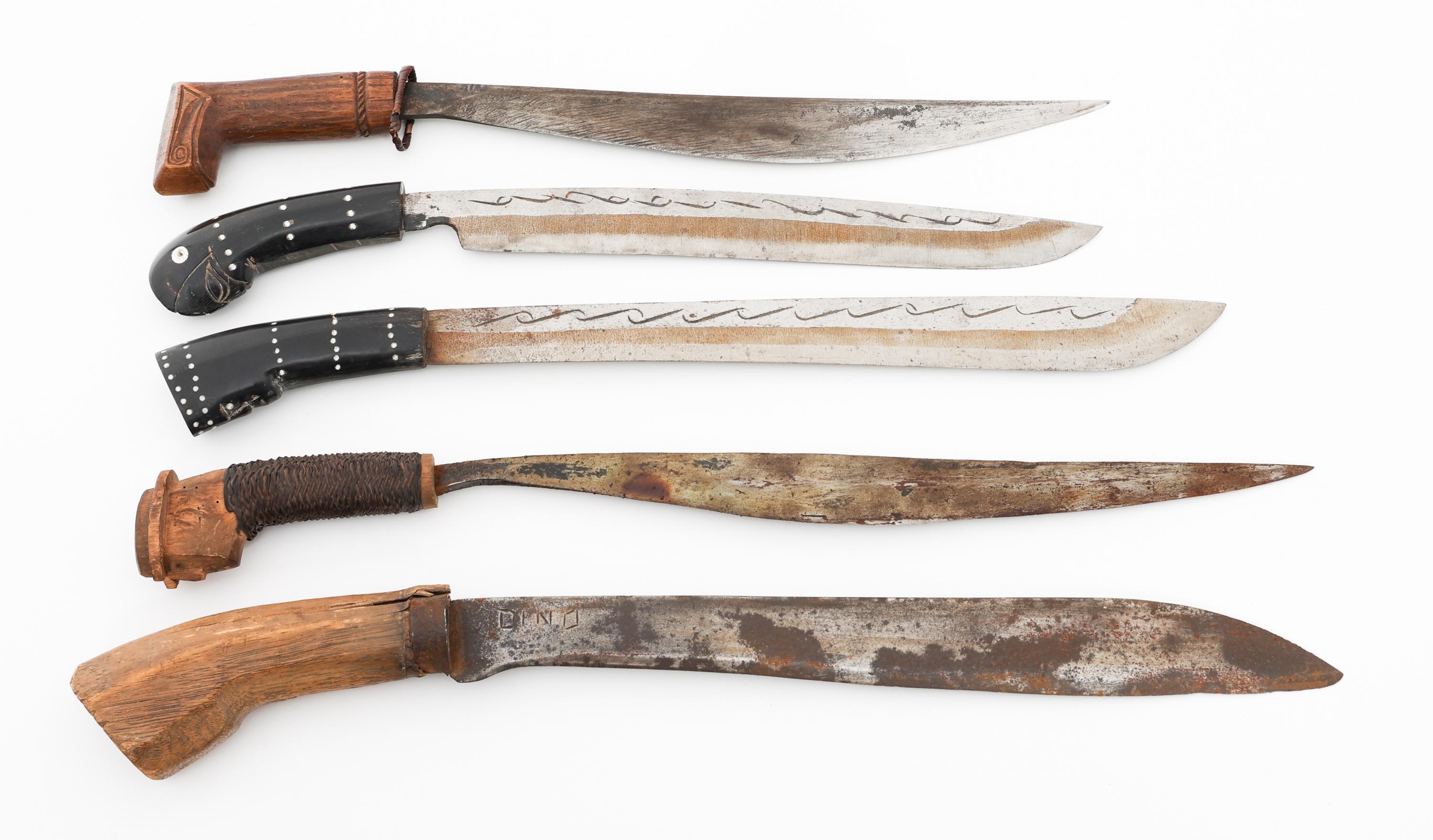 SOUTHEAST ASIAN TALIBON & GOLOK KNIVES