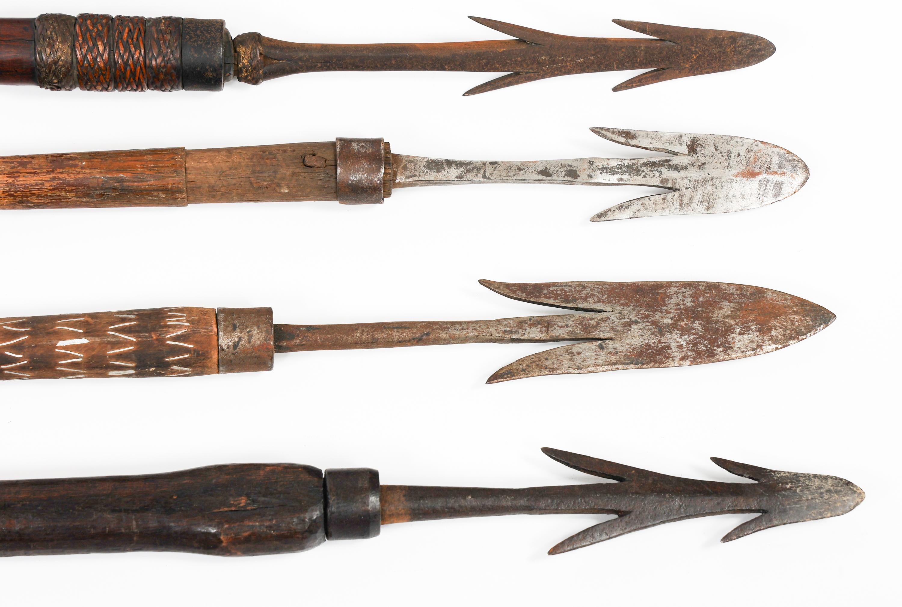 SOUTHEAST ASIAN HUNTING & FISHING SPEARS