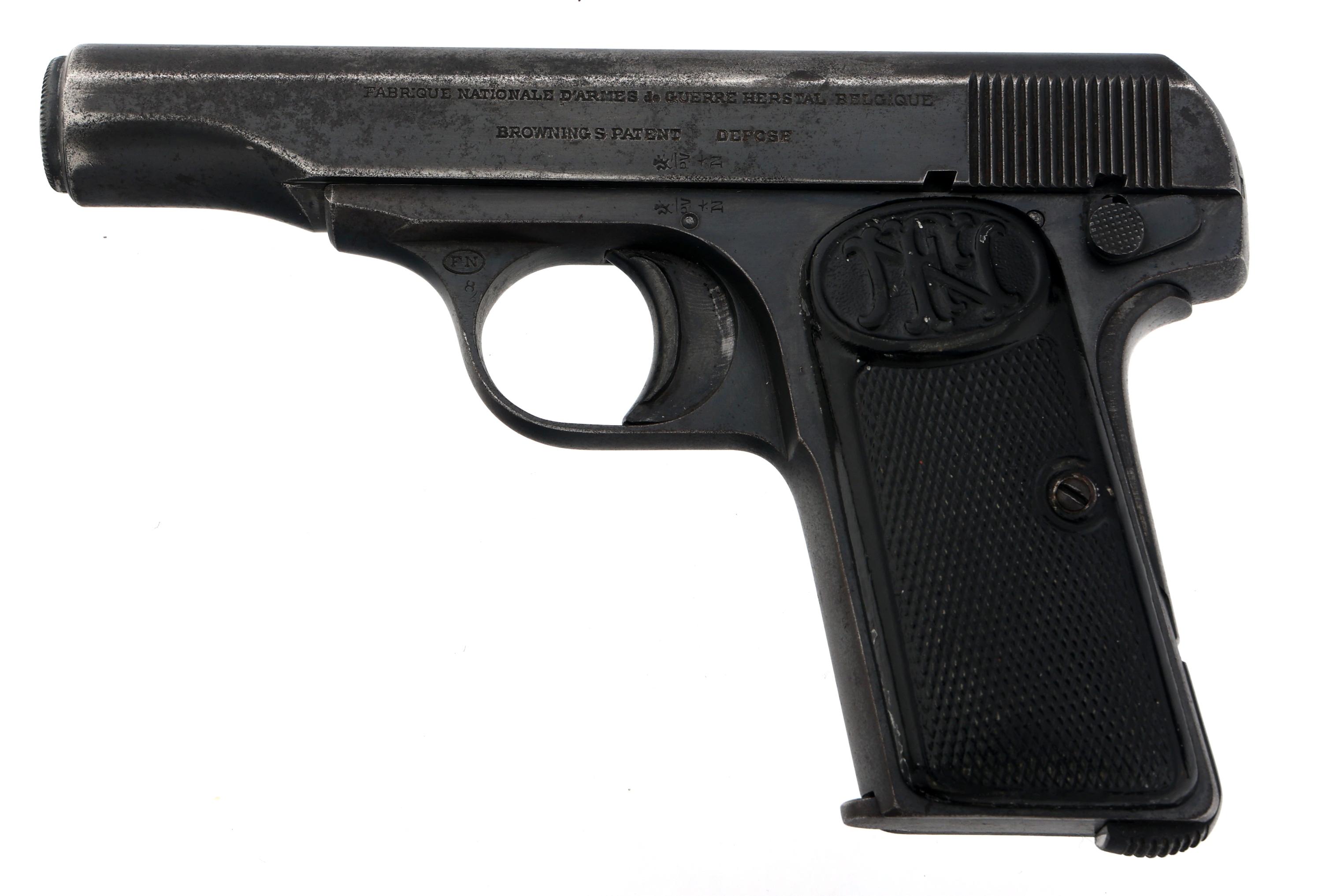 FN MODEL 1910 7.65mm CALIBER SEMI AUTO PISTOL