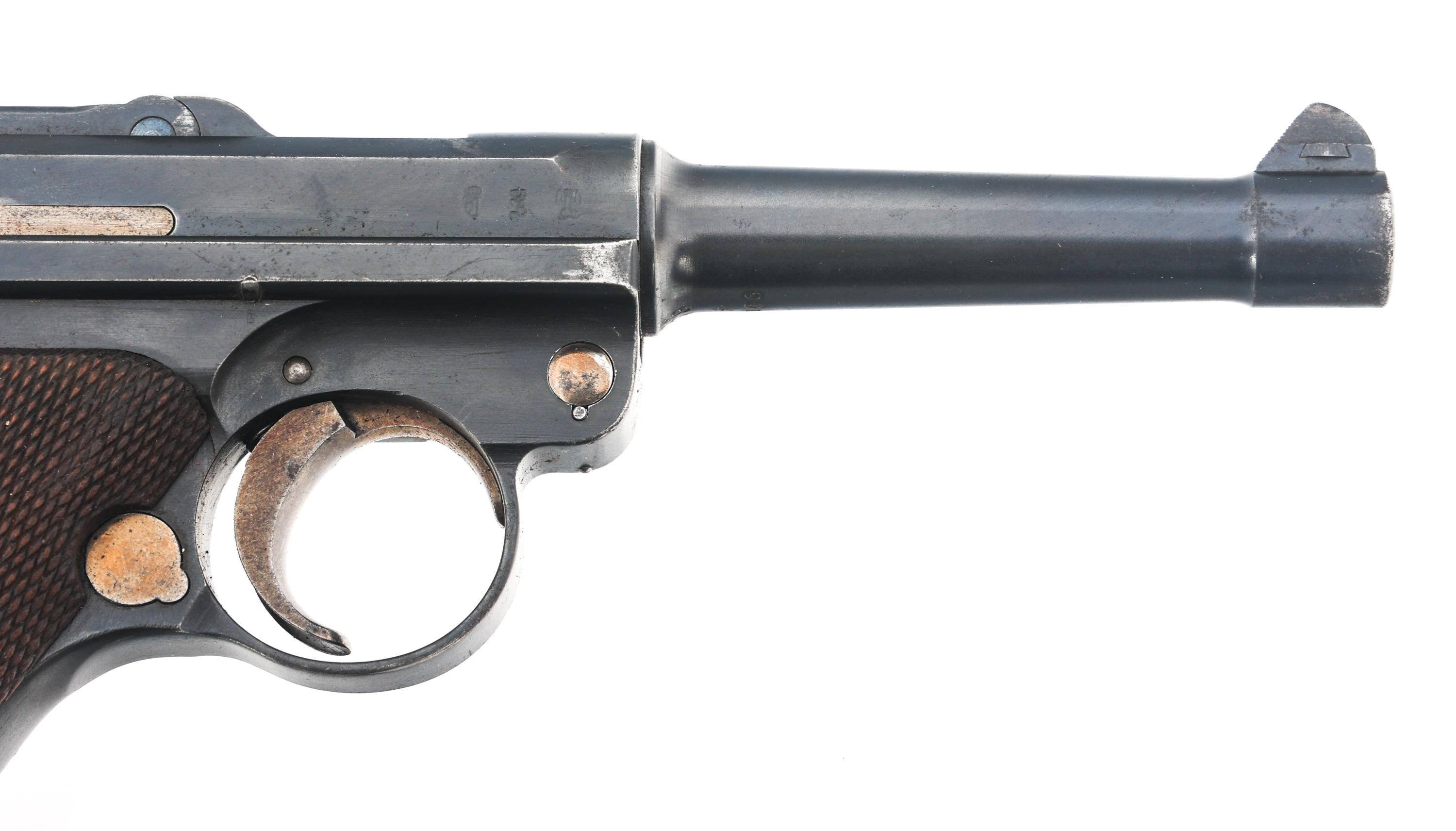 1910 GERMAN DWM MODEL P08 LUGER 9mm PISTOL