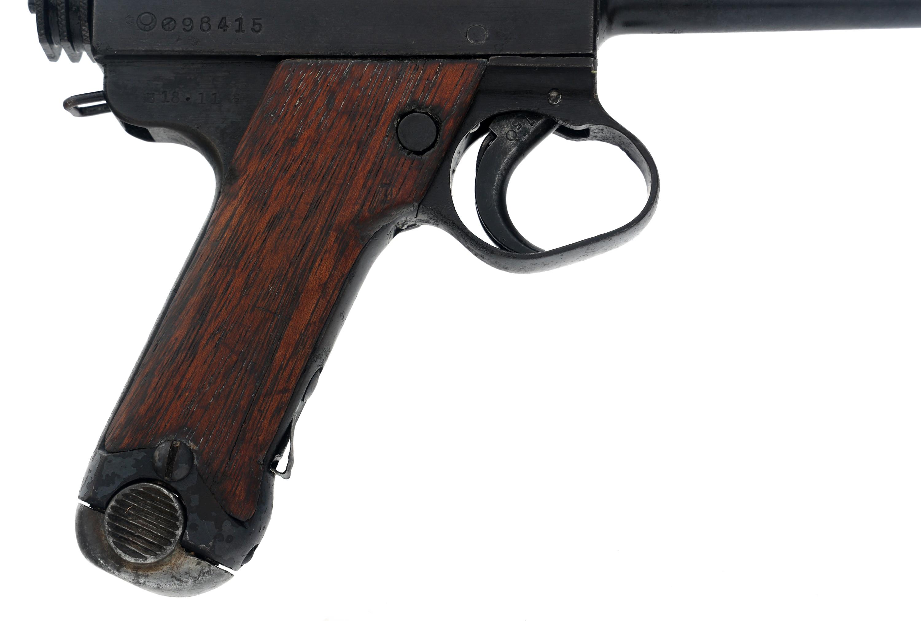 WWII JAPANESE NAGOYA TYPE 14 8x22mm NAMBU PISTOL