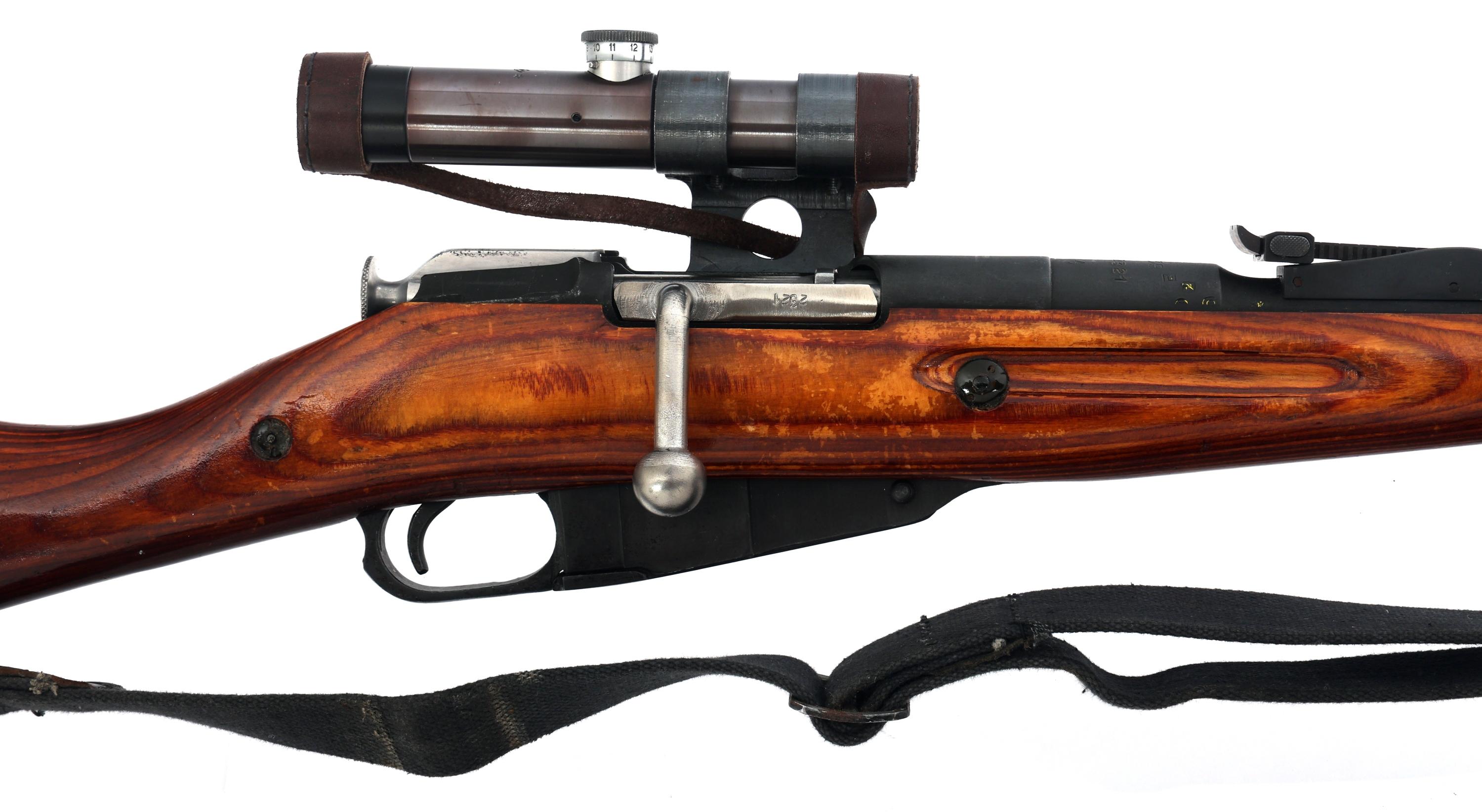 WWII RUSSIAN IZHEVSK MODEL 91/30 SNIPER RIFLE