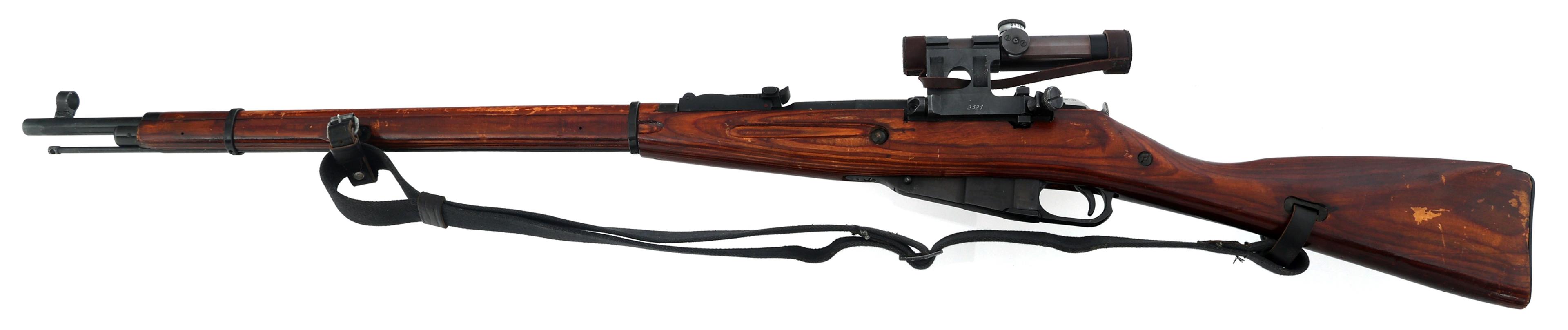 WWII RUSSIAN IZHEVSK MODEL 91/30 SNIPER RIFLE