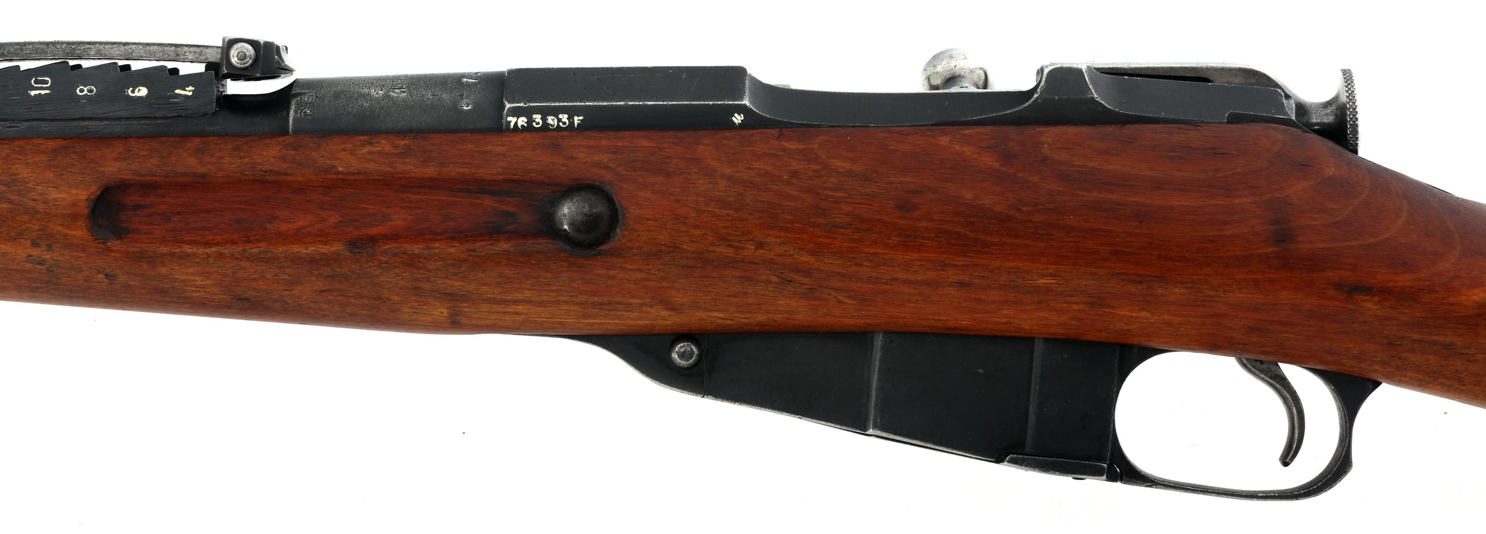 1906 RUSSIAN SESTRORYETSK MODEL 1891 NAGANT RIFLE