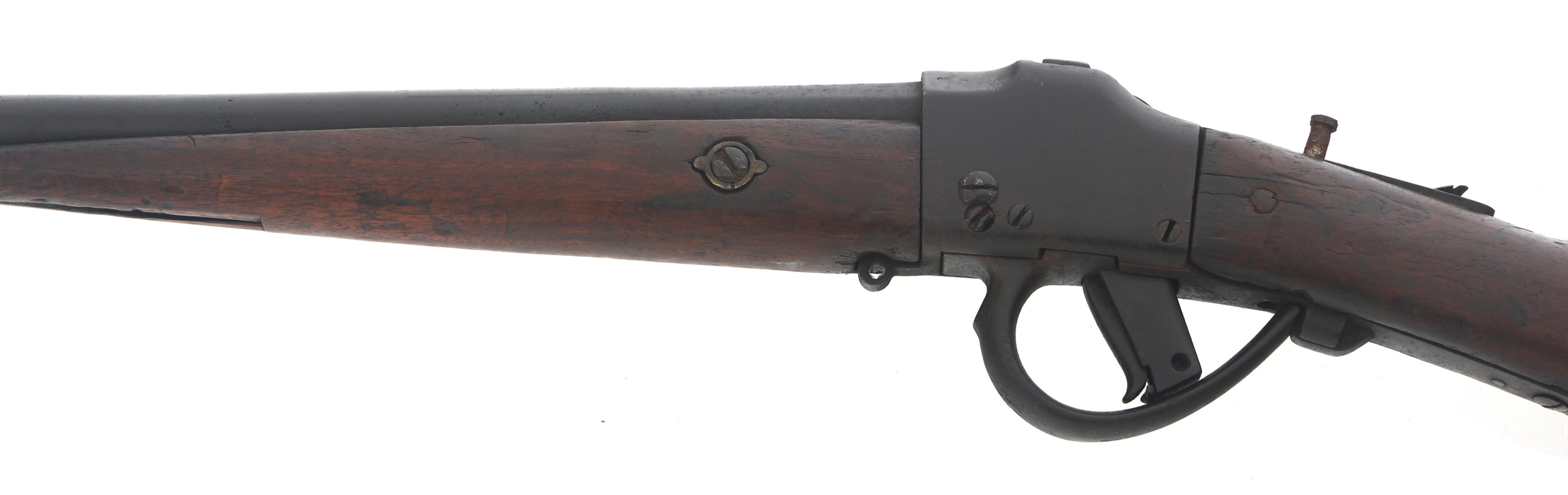 SPORTERIZED BRAZILIAN 1873 COMBLAIN RIFLE