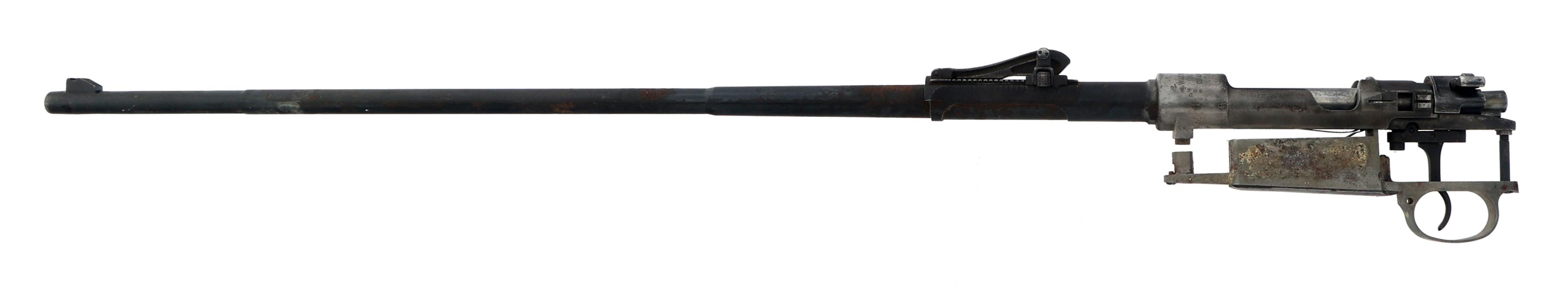 WWI GERMAN MAUSER GEWEHR 98 BARRELED RECEIVER