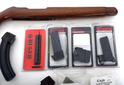 RUGER MAGAZINES WITH 10/22 STOCK
