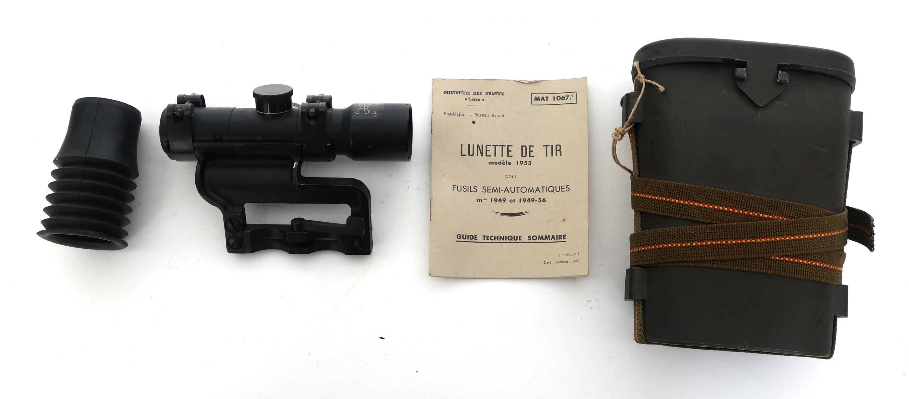 FRENCH MODEL 1953 RIFLE SCOPE FOR Mle 1949 & 49/56