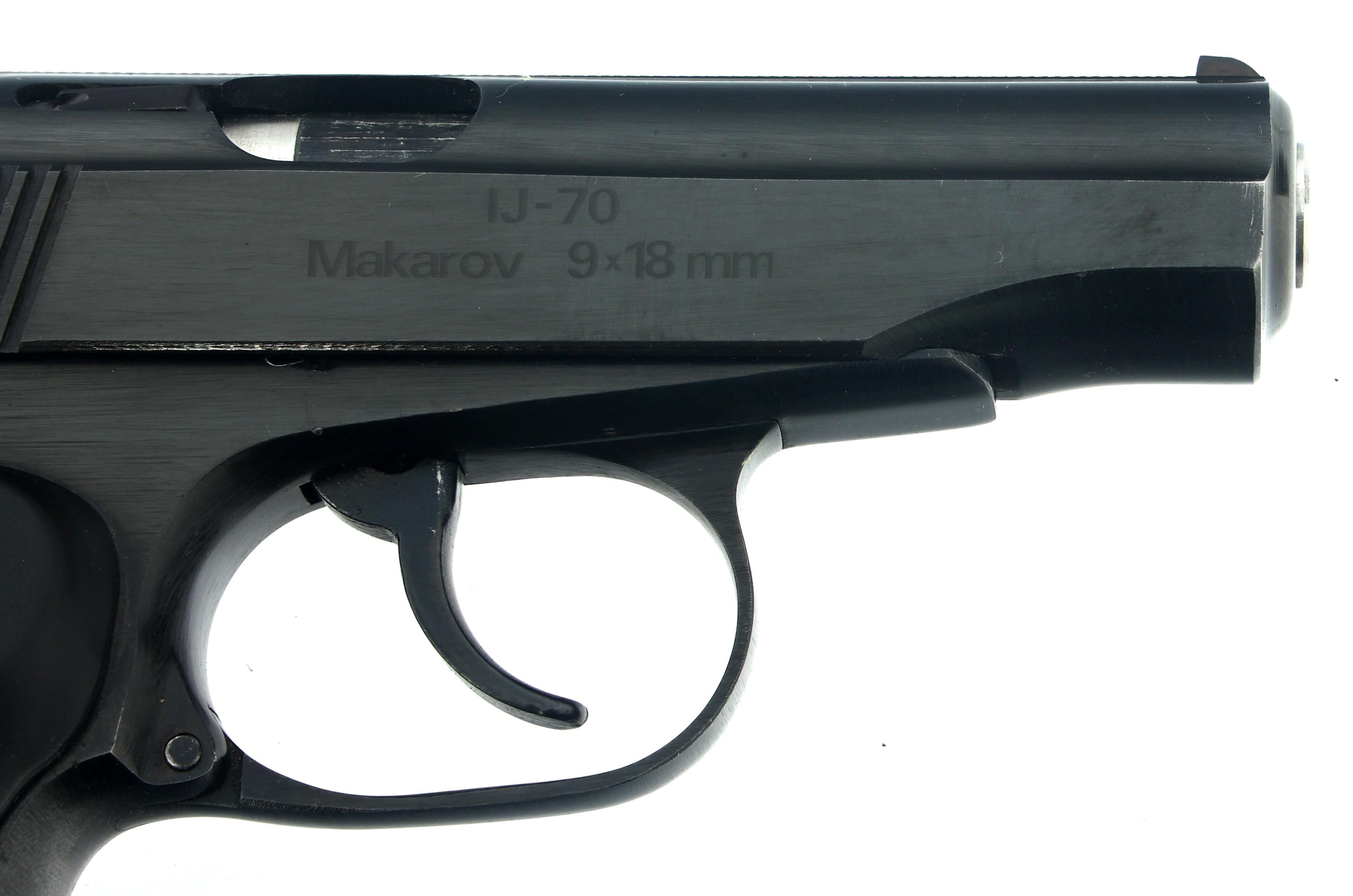 BAIKAL MODEL IJ-70HC 9x18mm CALIBER MAKAROV PISTOL