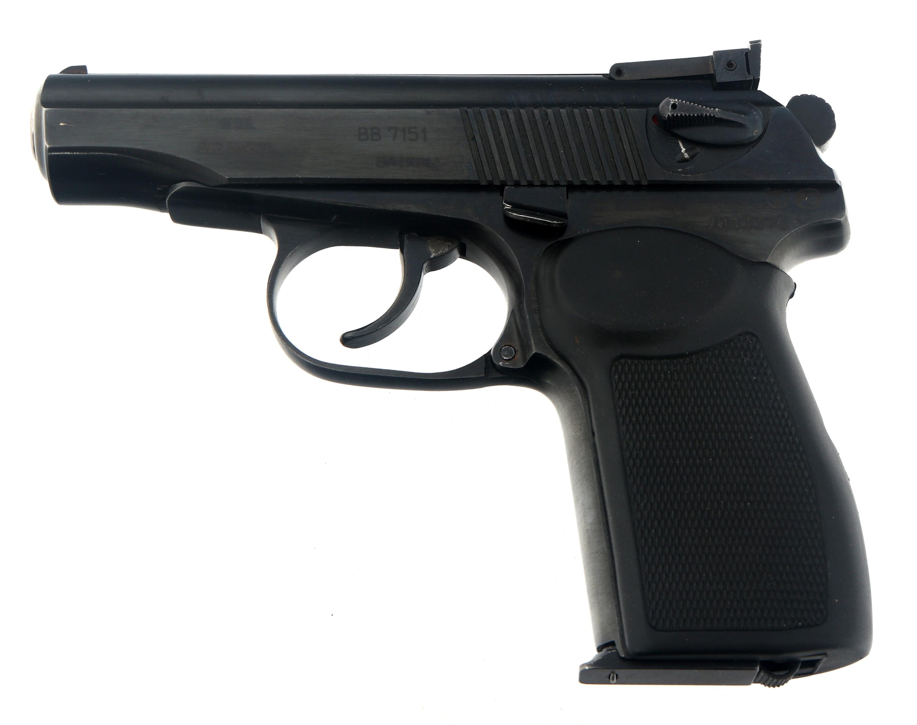 BAIKAL MODEL IJ-70HC 9x18mm CALIBER MAKAROV PISTOL