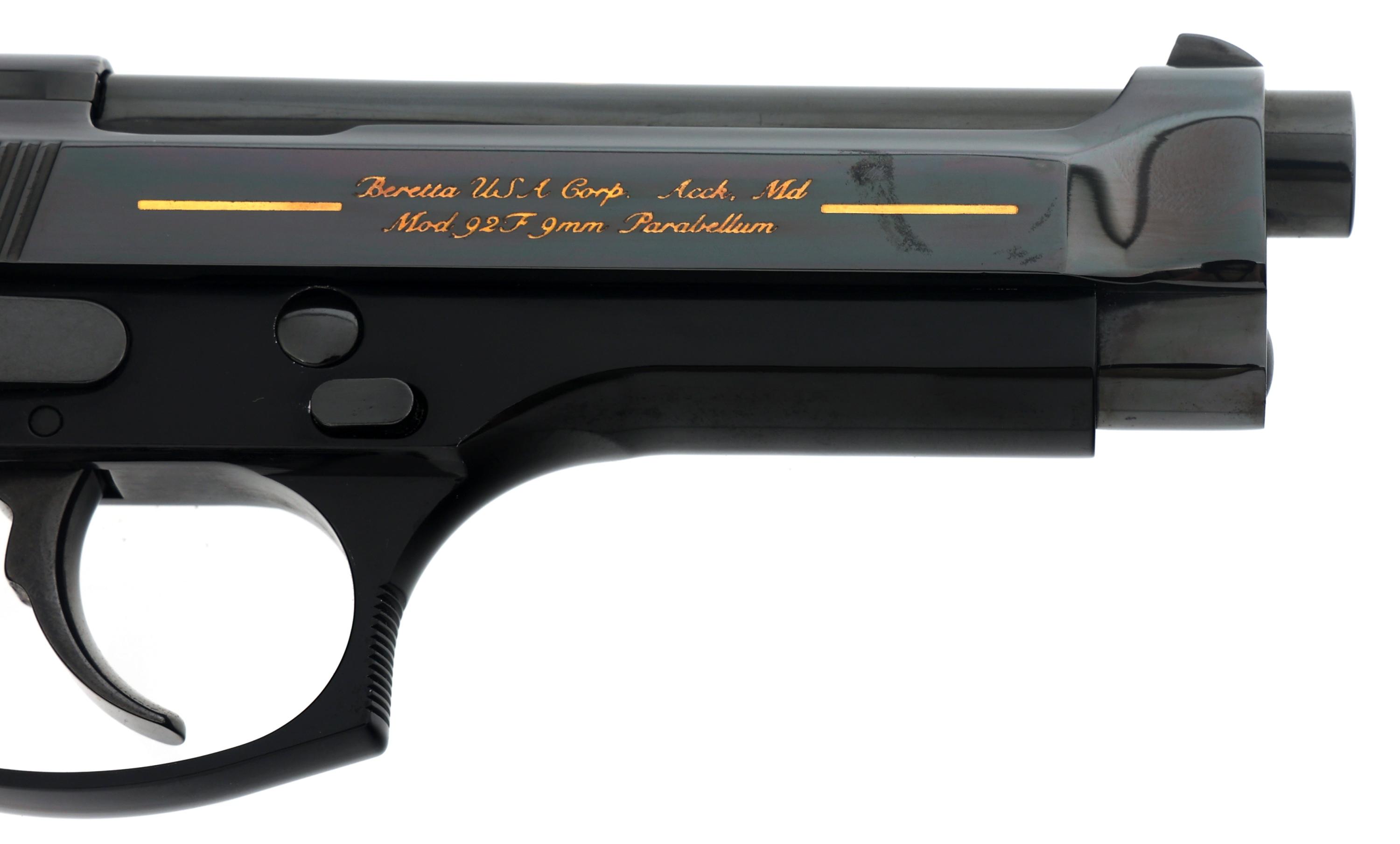 BERETTA MODEL 92FS LIMITED 9x19mm CALIBER PISTOL