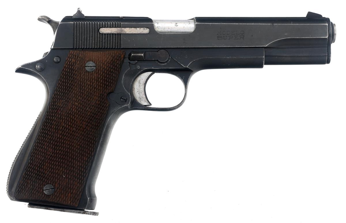 SPANISH STAR MODEL A SUPER 9mm LARGO CALIBER PISTOL