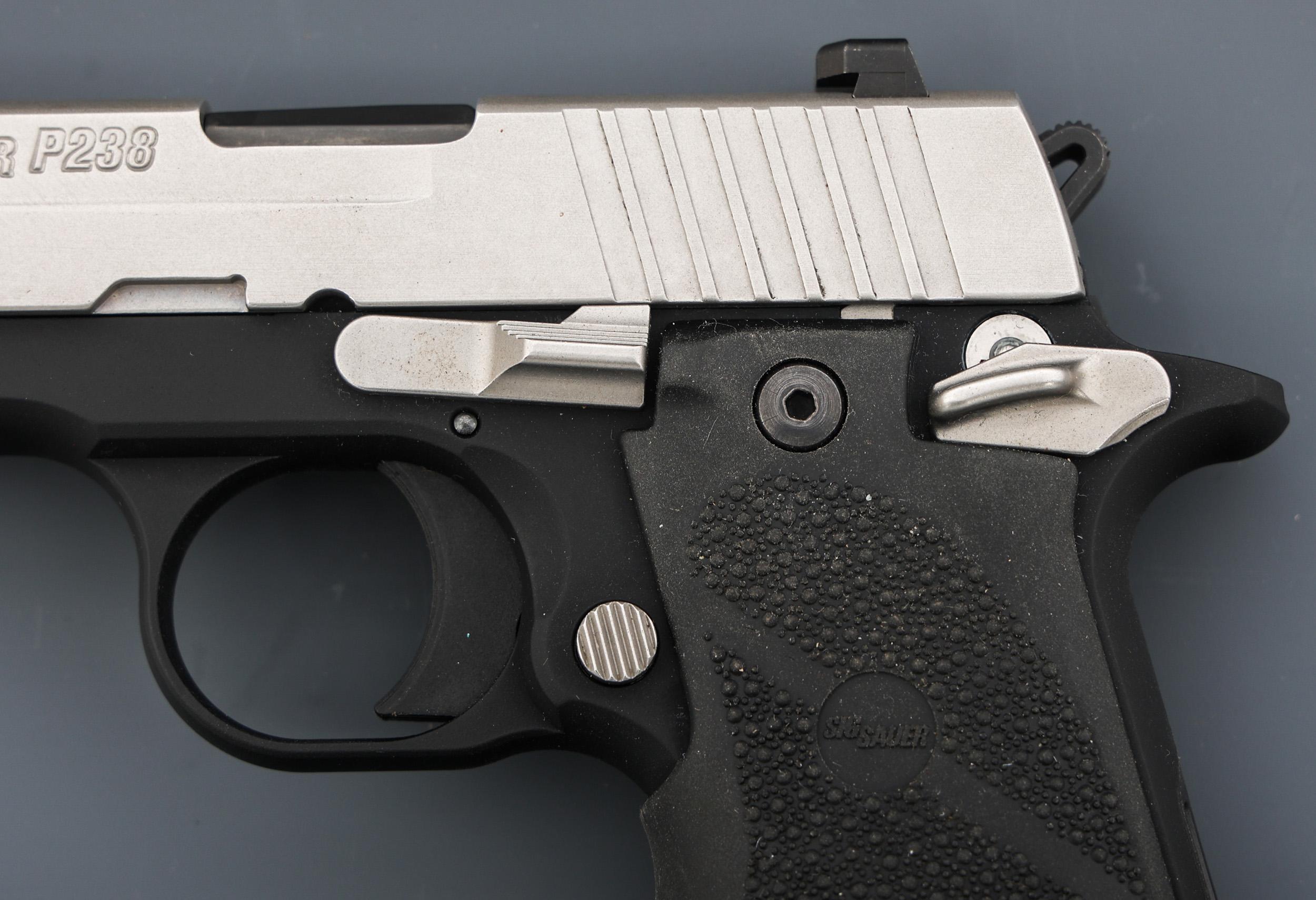 SIG SAUER MODEL P238 .380 AUTO SEMI AUTO PISTOL