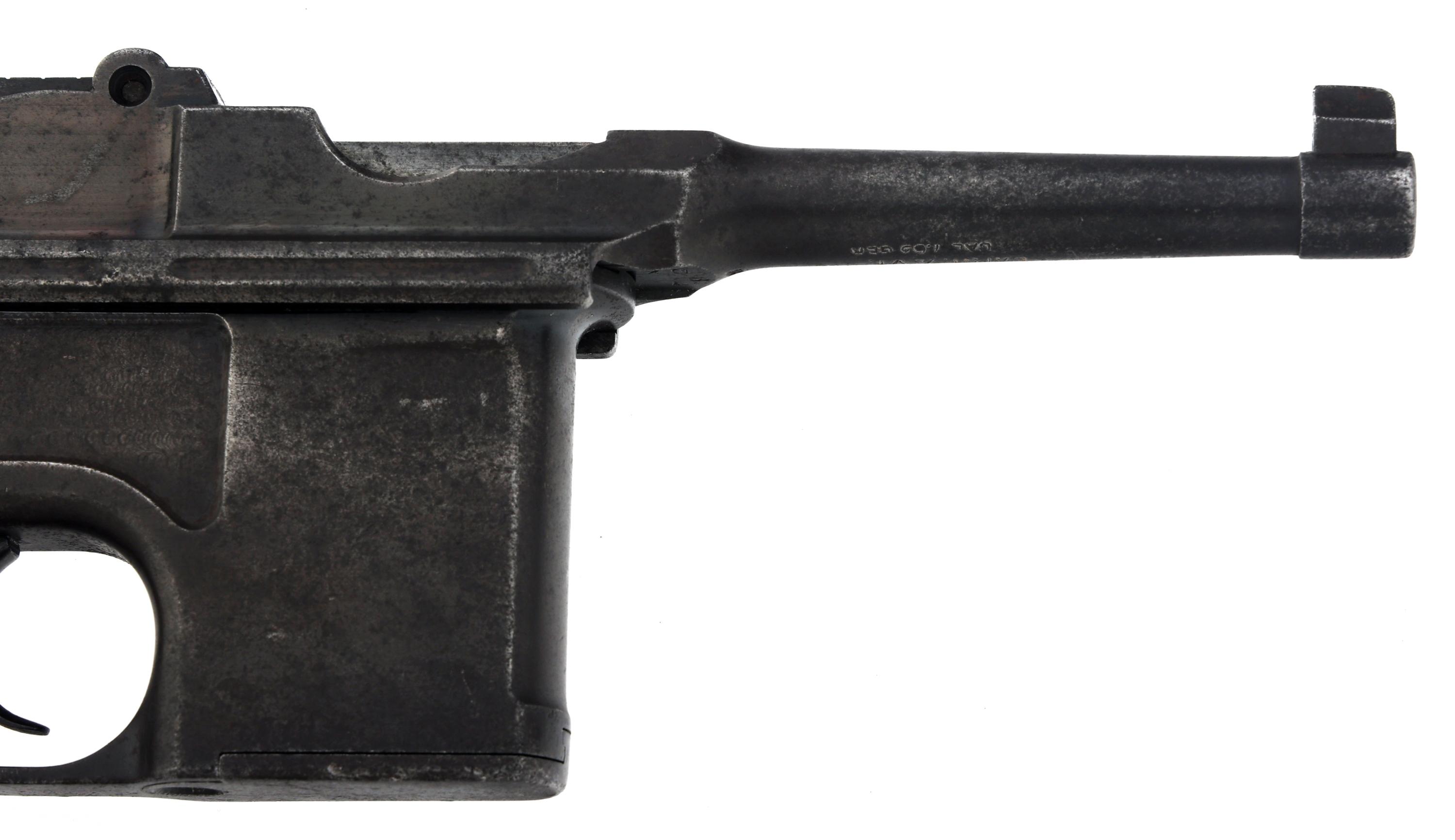 MAUSER MODEL C96 BOLO 7.63MM BROOMHANDLE PISTOL