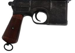 MAUSER MODEL C96 BOLO 7.63MM BROOMHANDLE PISTOL