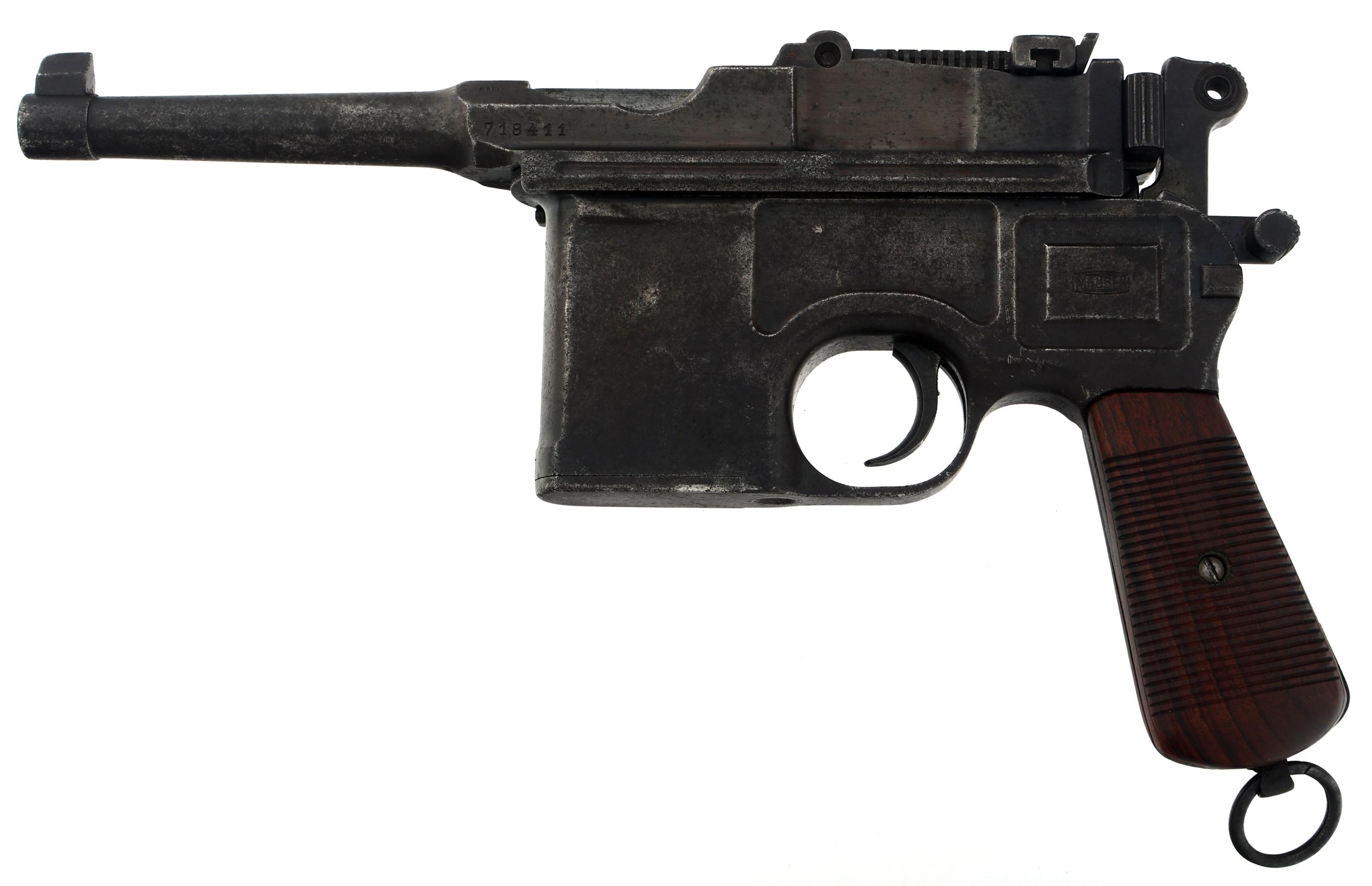 MAUSER MODEL C96 BOLO 7.63MM BROOMHANDLE PISTOL